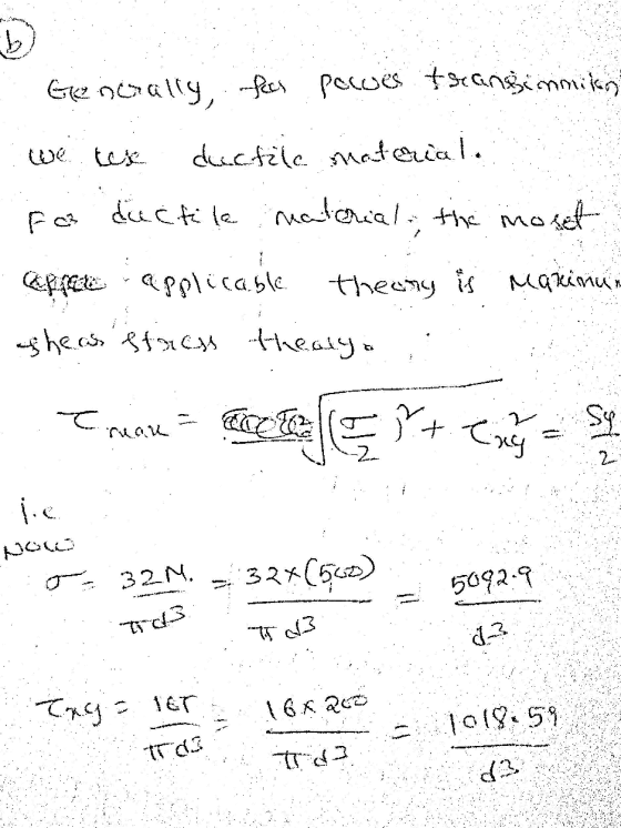 - Generally, fees pocues transinniken we lee ductile materiale ta ductile material, the most Cuppene applicable theory is Max