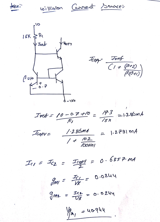 fake. Willision Current sourcen 15K Ri Ireb Isory Icopy Tref CI+(3+2) B1(2+1). ßalo 0.7 6-10V - 19.3 15k Iret = 10-0.7+10 RI