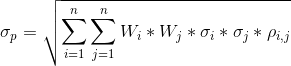 Op = W;*W, *0; * 0;* Pij