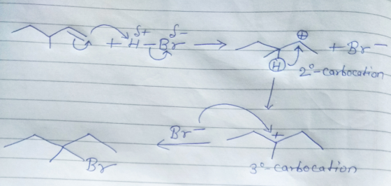 20-cartocation 3o carbocation