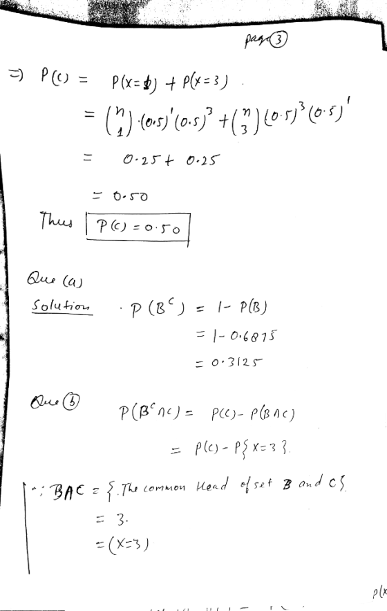 Quu (a) Solution P (8) - - P(B)