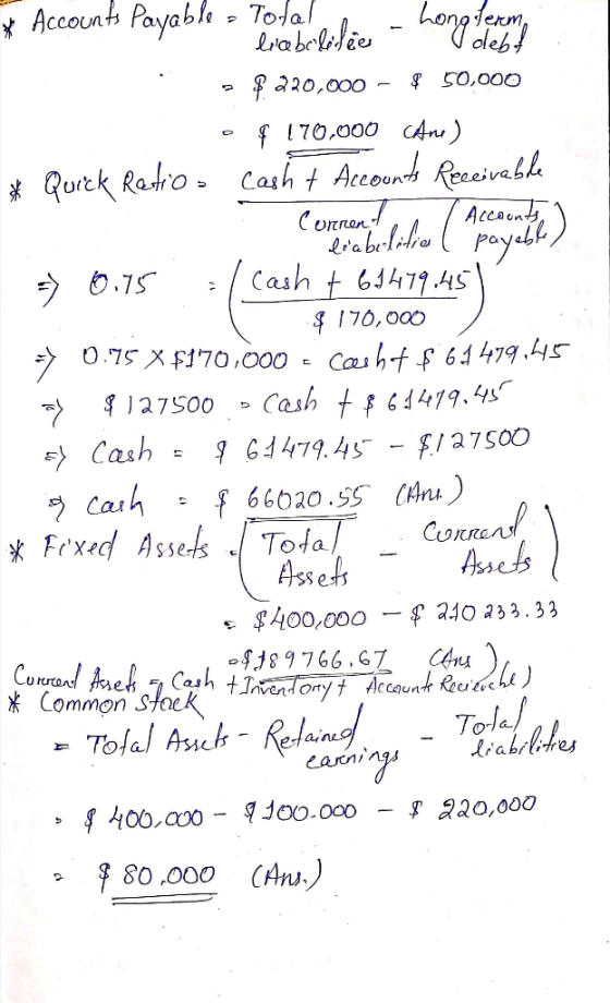 t Account Payable - Tolal Long ieb a20,000 50,000 170,000 CAnu) Account Qurtk Ratro Casht Cornen Recaiveblh Accounds Cash t 6