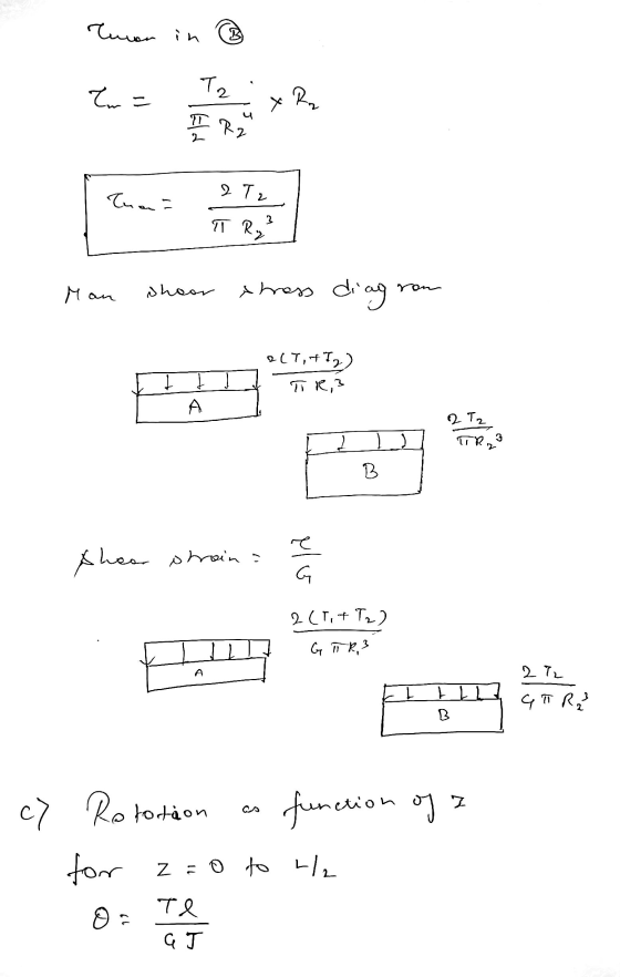 luar in Tw= Tz x IR 2 Tuana 2 Tz T R₂² Man shoor thross diag RLT, + I) TR, + 2 Tz 1) TR2 3 e Ahoor strain elo 2 (Tit T₂ ) А 2