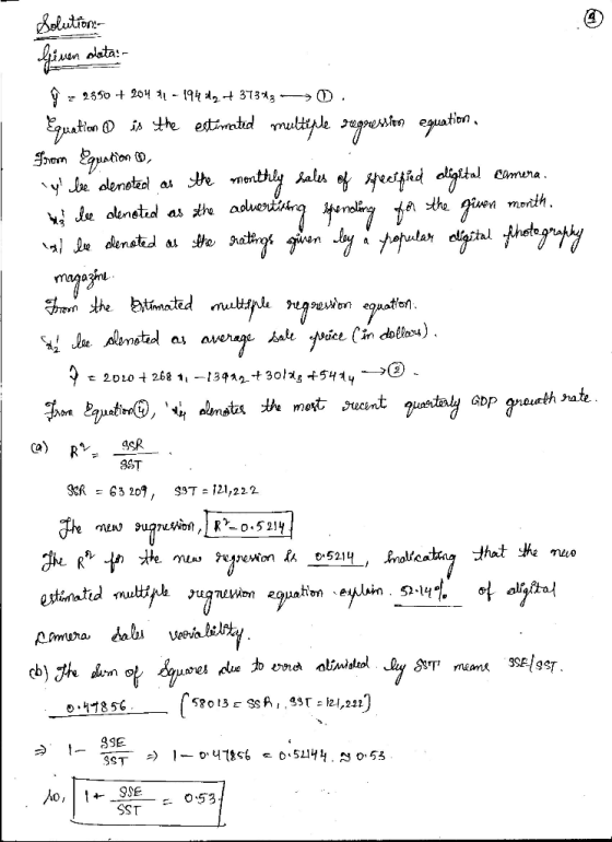 Solution en ezuation the ien morlh Gbp aST SST
