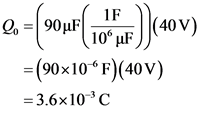 2. =(90ur(1059) (cov)
=(90x106F)(400)
= 3.6x10°C