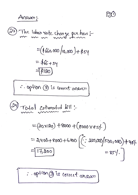PGO Answer: The labowo mate change, per hour : =(4660,000 10,00 )+$54 = $66 +54 {$180 . option is correct anewes By Total est