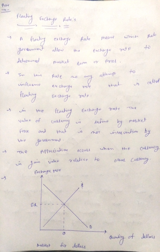 HON floating Exchange Rates Rato A floating government determined exchange allow Rate means Exchange which rate - the to mar
