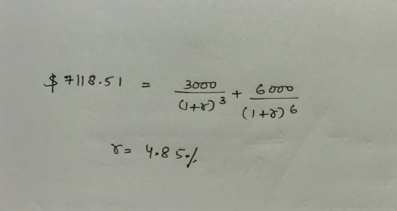 $1118.51 = 3000 + 6000 Ora 3+ 6000 (1+8)6 rz 4.8 50.