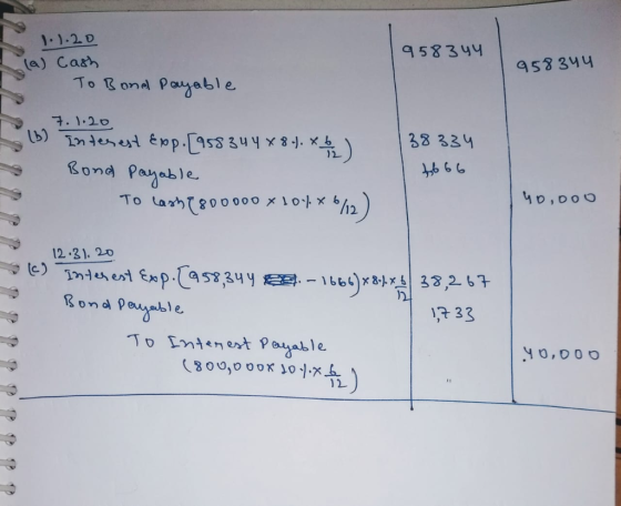 a58 399 1. 1.2.0 a) Cash To Bond Payable 453 394 ГР. 7. 1. 20 (3) » eh epp.[958 3чух8 -). *, ) Bond Payable To lavht gооооо х