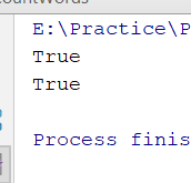E\Practice\P True True Process finis