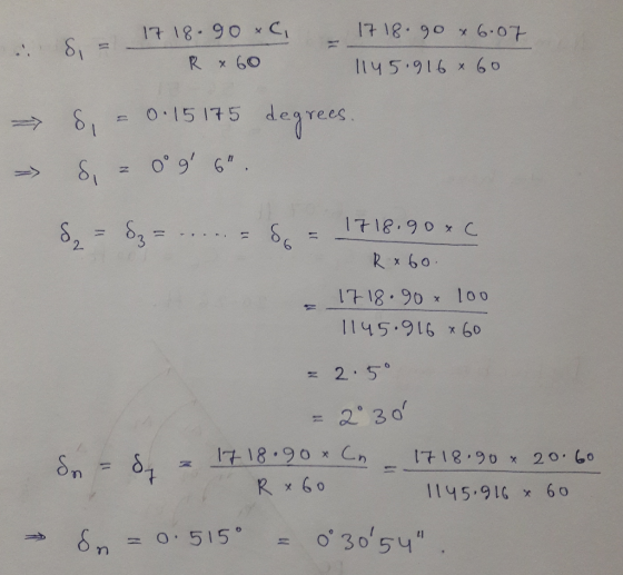 1718.90 x 6.07 17 18-90 x C R 60 I145.916 x 60 degrees O 15 175 1718.90 C 3 1 2 R x 60 1718.90 x 1oo 1145.916 x60 2 5 2 30 71