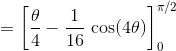 1 cos(40) 4 16