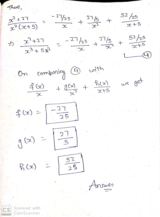 Thus, 127 tb . con comparing with $ + go + we goed 2C . 20 Answer CS Scanned with CamScanner