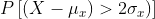 P[(X - 20,