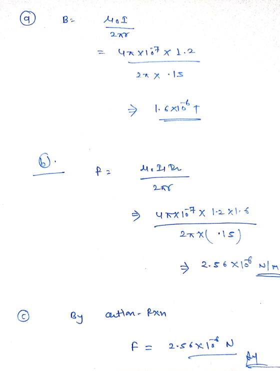 g Ba lol 277 yax157x 1.2 2* X → 1.6x10T 6. fa Mo I R > 4144107 X 1-2 X 1.6 2**( 15) 2.56x156 Nlm > с By antion - Ran F = 2.56