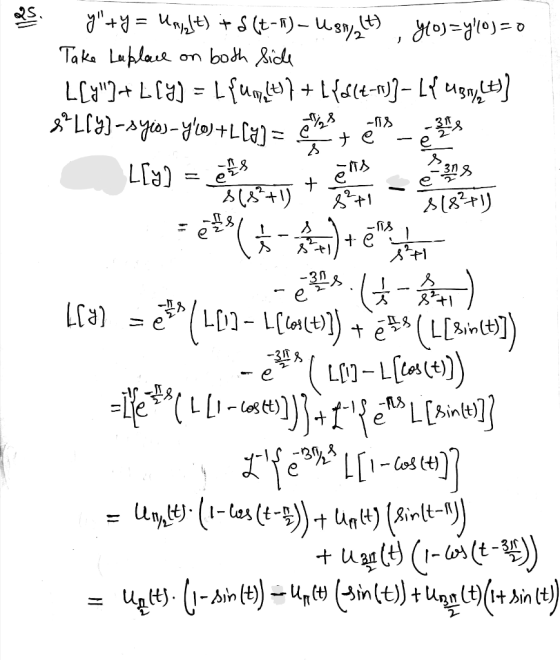 a+ (t-n)- usy ogl=o Taka Laplae bodh id On LCaLtaLfum} +L{s(t-n}- L{ s 31 3 Lra) LD) L-Le) -(L-A L e eL1-os) t 11 -1 - s (-