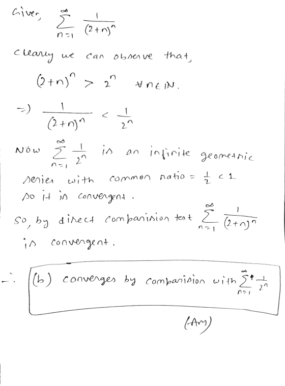 civer, sh (2+0) nal can observe that clearly (+r)^>2 &NEN. 1 (2+0) 1 2 Now in an infinite geometric 21 no c1 نم 2 series with