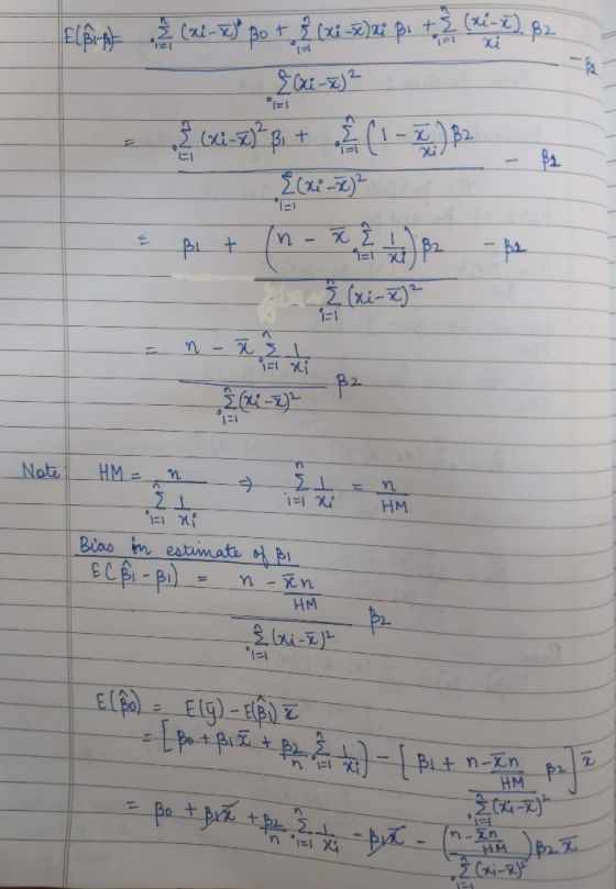 Elfira 2 (xi - ze) Bo + (xi-x)ari Bi + (x-7), 82 El - 2 (xi-x² Bi + 2 (1-x) $2. {(xi-ze)? & Bi + (n - x 2 1 2 - Ž (xi-E) =