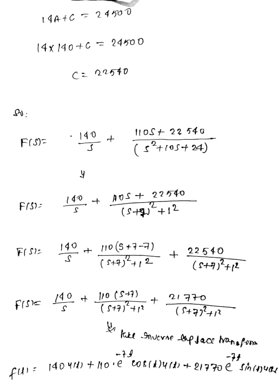19A+C = 24500 14x140+0 = 24500 CE 22540 Sv: • 140 F15) 1105+23540 is?+105424) F(5) 140,+ nos + 22540 (stgj²+12 Fr Sa 140 + 11
