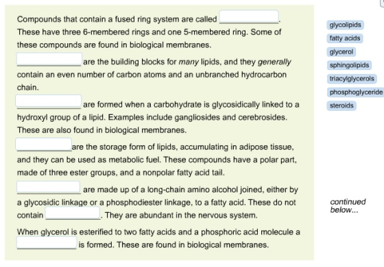 Compounds that contain a fused ring system are cal