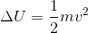 AU = -mv