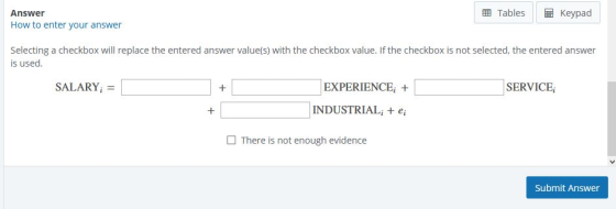 囲Tables Кeyрad Answer How to enter your answer Selecting a checkbox will replace the entered answer value(s) with the checkbo