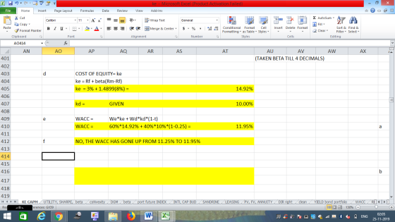 ke - Microsoft Excel (Product Activation Failed) Add-Ins File Home Insert Page Layout Formulas Data Review View - 2x % Cut Ca
