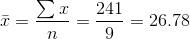 22. 241 -_- 9-= 26.78 n