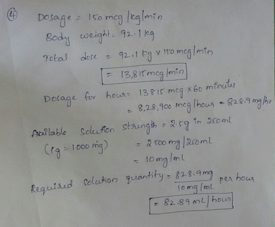 Desage 15o mcg /kalmio Body weight 92-. 1 9 92.13 Total dose 13,8 is mcg lmio -1 13815 meg x6o minuty 8,28,900 imeg lhous S28