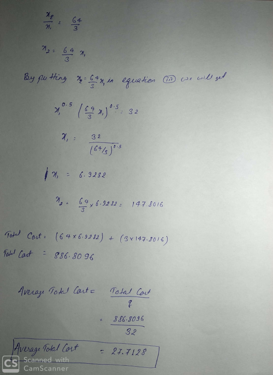 aq 2 64 3 12 2 6 4 2 3 By putting = 64, in equation it we will get 0.5 0.5 > = 32 X, 32 1643 JO13 1% = 6.9282 9. 9.446.9982 :