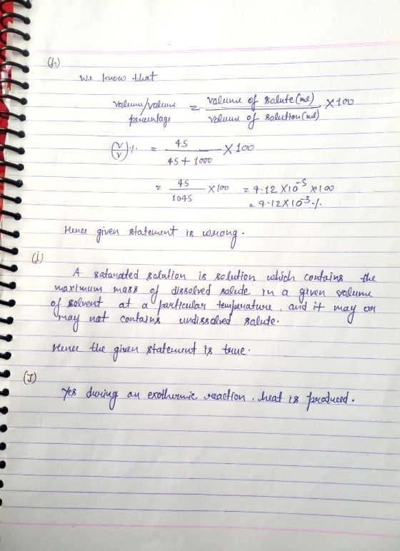We know that Volun/valent valune of solute (one) x too préventage values of selection (el). Miy z 45 4 x100 45 + Lour 2 45 10