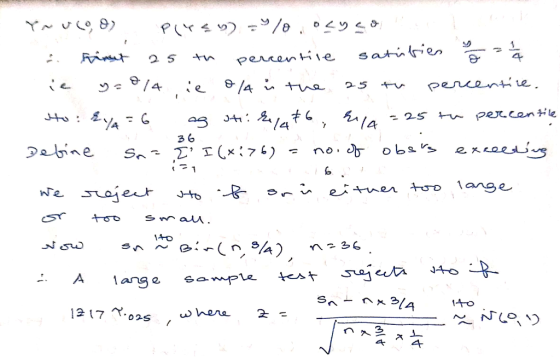 Youloo) Pirey) =/ olyco Finset 25 th percentile satubies 2 = 1 14 ie y=014 ie ola i the 25 tu percentice. to: E/A=6 ag utiik,