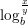 \small \log _{b}^{\frac{x}{y}}