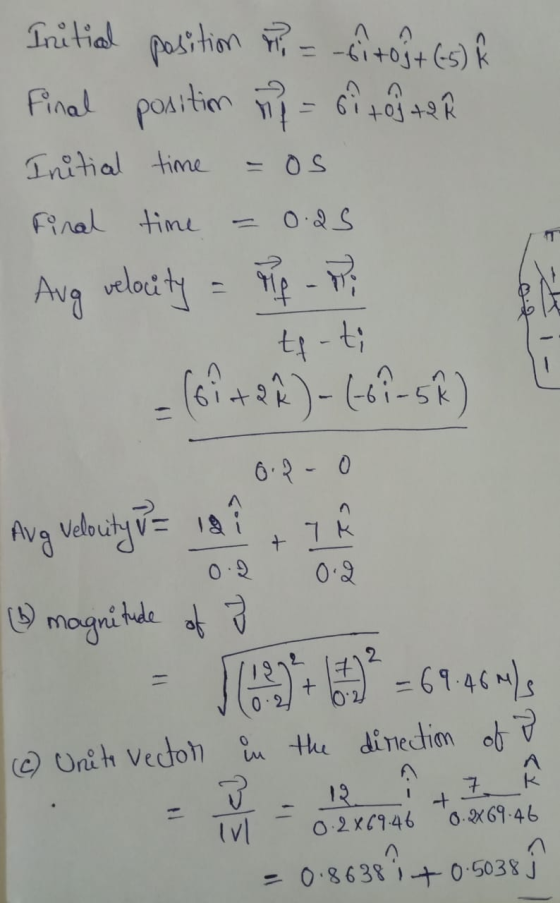 Initial position t = -bêtoft (s) Å Final position np = 60 tog te R Initial time = os Final time = 0.25 Aug velocity = f - 8 t