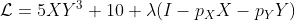 L 5XY10(I - pxX - pyY)