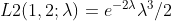 L2(1,2: 4) — е 2 /2