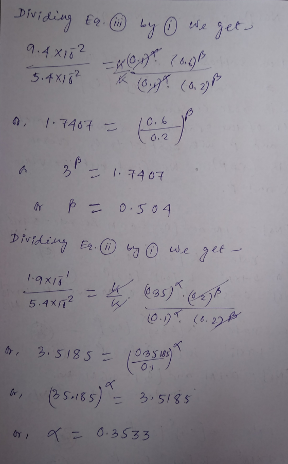 - Dividing Er. W by 6 we get 9.4x102 40. (8.68 5.4x152 (0) (0, 2) & 1.7907 = (0.6 l a = 1.7407 ar p = 0.504 Dividing Er 1 by