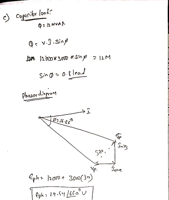 Coparib loo Qv..Sin 2 |LM dus a005x09て( Sin 0.leo Phasor diprM Eph 2q3003^) t Gph: 9.5/60