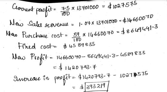+5 x 13t01000 = 4 pa7515 TOD Cuwoent paoft Neio Salus ravenue = - otx 137010DD $)4 66007D Na Purchae cost 466000 - 486u441-3