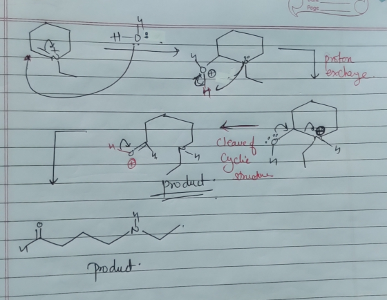 Page AD proton I exchage LO 4 Cycle structue Product Product