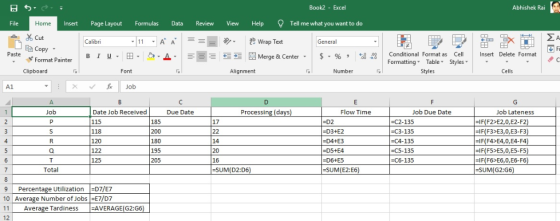 Abhishek Rai Book2 - Excel Page Layout Help File Home Insert Formulas Data Review View Tell me what you want to do MA XCut 11