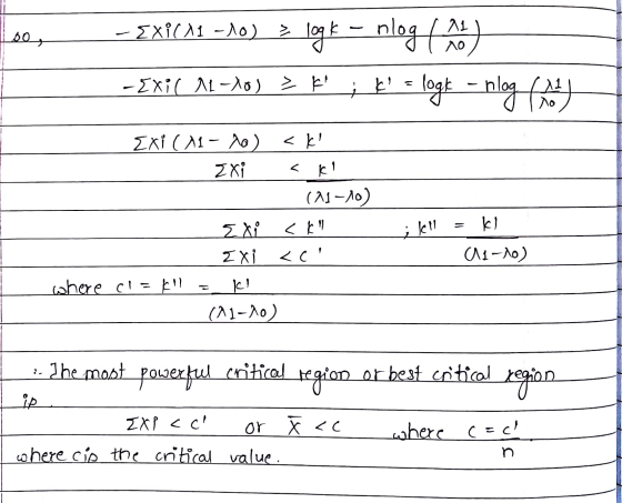 - Ex(1 -10) > 19k – nlog At) -Exi( 11-10) ? $ ; = loge - nlog tly EXi (11-no) <K. Zxi ki (11-10) Idi < IX i <C! where cl