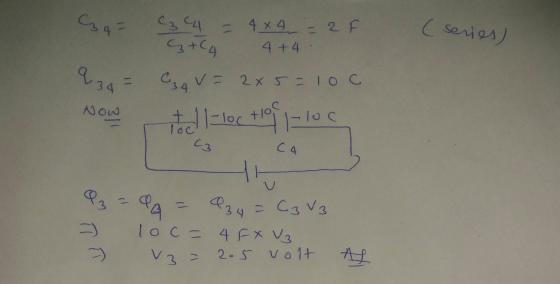 (3 4 = (series) C3 C4 - 4x4 = 2 F 3 +C4 4+4 C3 4V = 2x5=10c q 34 11 Now с tell-loc tror 1-10 (3 СА Q3 aa Q3 4 IT IT = C3 83 l