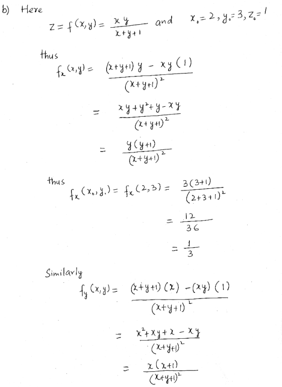 b) Here uS 2. (243+1 2+3+ 1)1 36 3 Similarly 2.