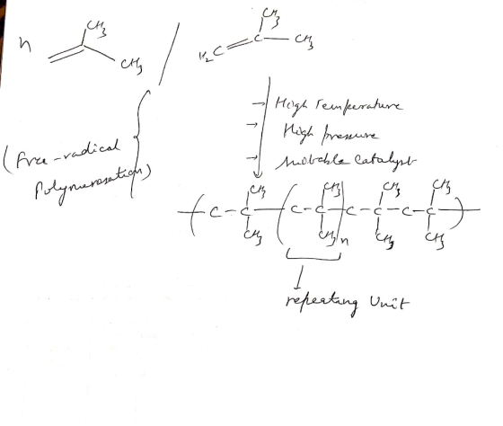 댁 HC = High Temperature High pressure sobable catalyst re-radical prategy) - Polynor -c tc-c-c-¢- M CH repeating Unit