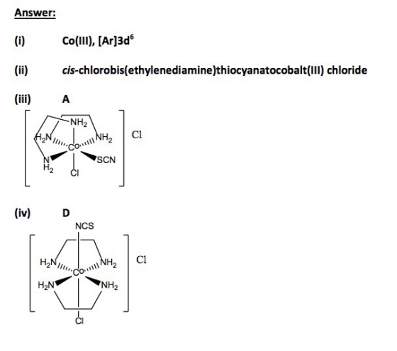 Compare the answers of the first questions iv) and