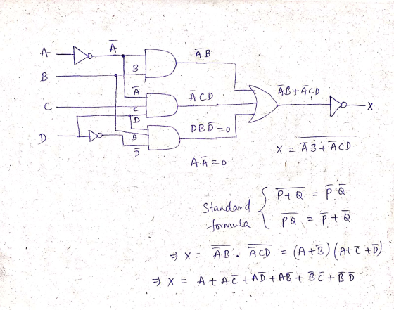 А. A AB В B A ĀBTĀCD ACD to X DBD=0 D B D X = ABT ACD A.Azo P+Q= P Q Standard Formula Øl Ø PQ = pt X = AB ACD (A+B) (At a to