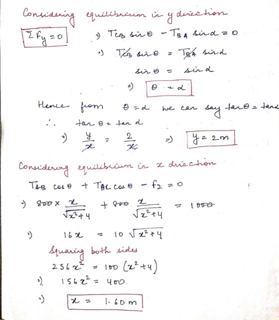 Considesing duicehion equilibrcum i -TR A sind z o aio sin d Hence fhon tan ten -d can he tan tan d 2. 2 2 m duiechen Conside