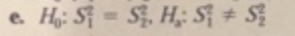 e. He: S = S, H: S; + S