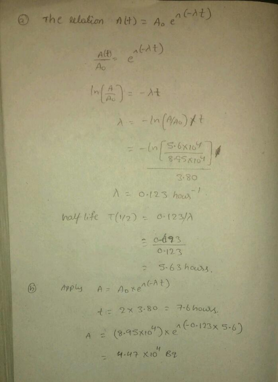 The ulation nt)- Ao e n CAt) Ao 3.80 Л- o-123 hoces 0 123 s 563 hows л (-0-123X 5-6